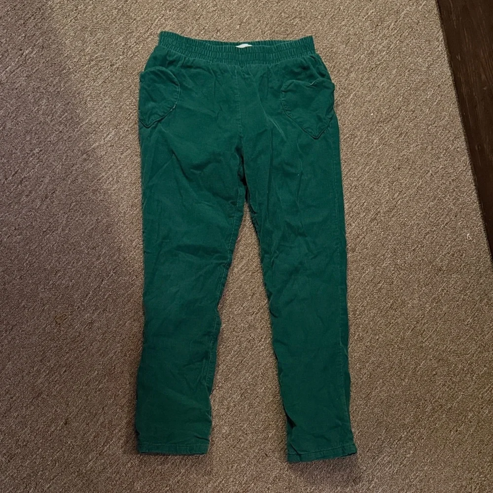Mini Boden Teal Corduroy Pants